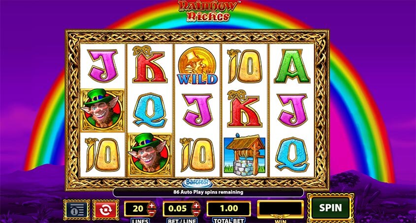 rainbow riches slot review